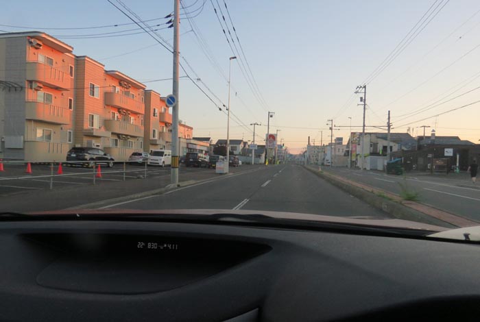 webnews今朝の北見/とん田通り、南大通り交差点から国道39号方向